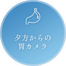 夕方からの胃カメラ